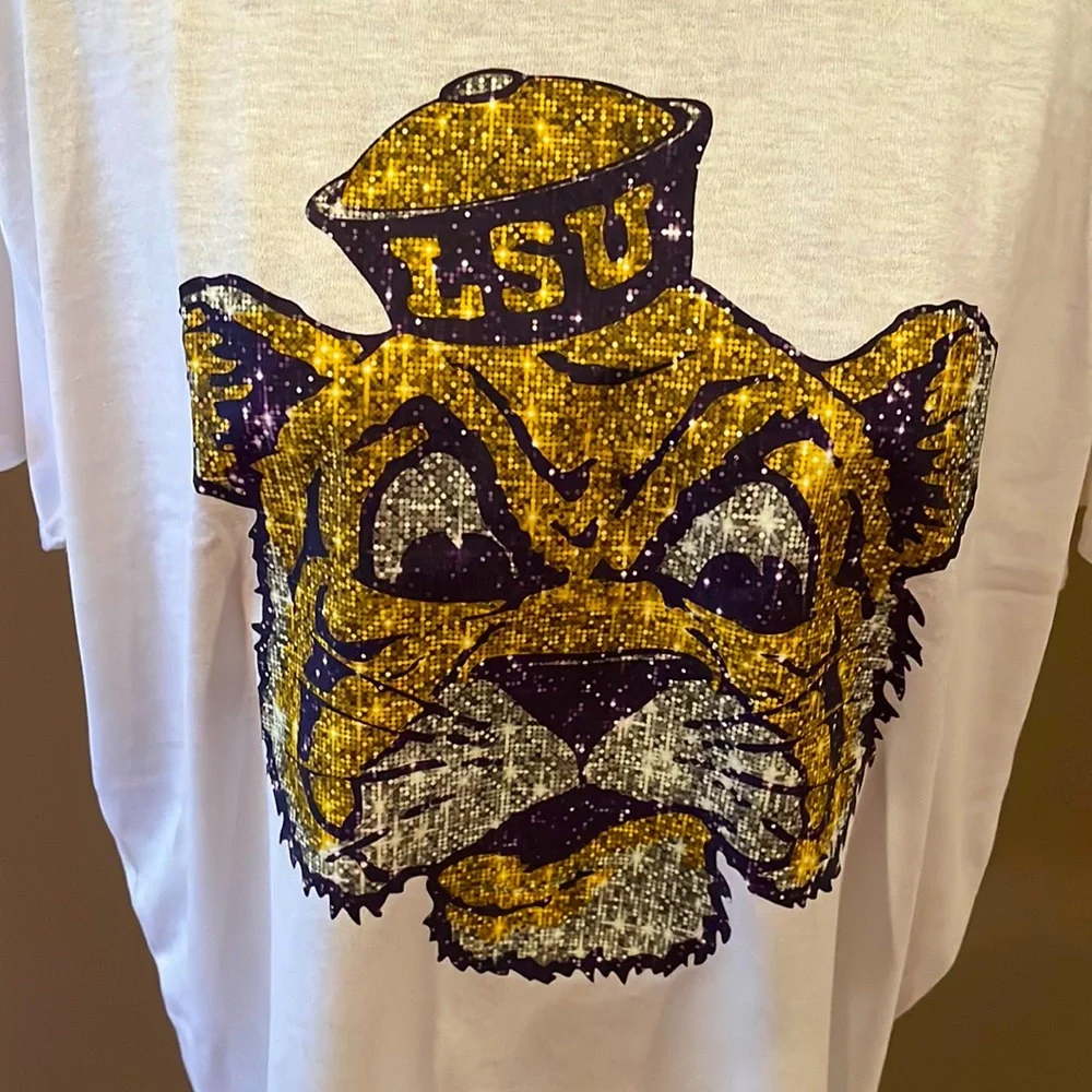 ππNEW LSU Tigers Game Day T-Shirt Tee Size 3X Gifts - Picture 2 of 3